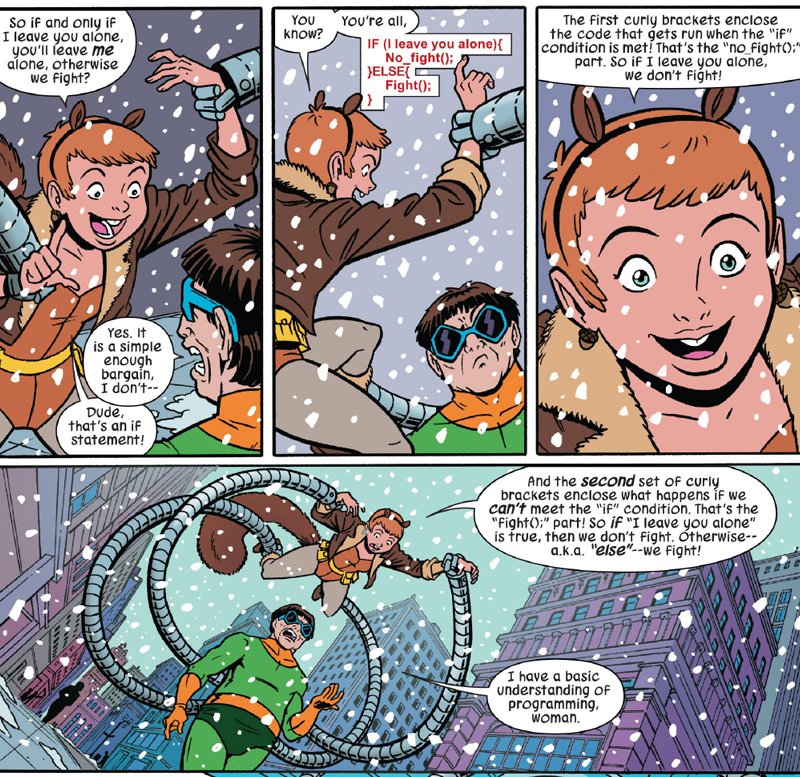 Illustration for article titled Squirrel Girl Shows Us Computer Science Can Be Extremely Metal